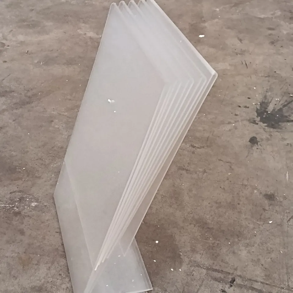 BOXED DISPLAY4TOP CLEAR PLASTIC ACRYLIC SIGN HOLDERS (SET OF 5)