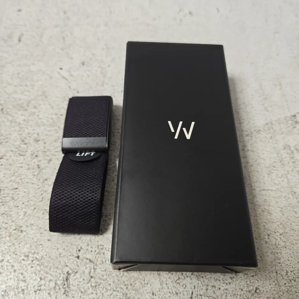 WHOOP MG + SUPERKNIT LUXE BAND – BLACK 