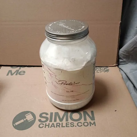 PROTEIN.COM SLIM 2.6LB MEAL REPLACEMENT, RASPBERRY AND WHITE CHOCOLATE