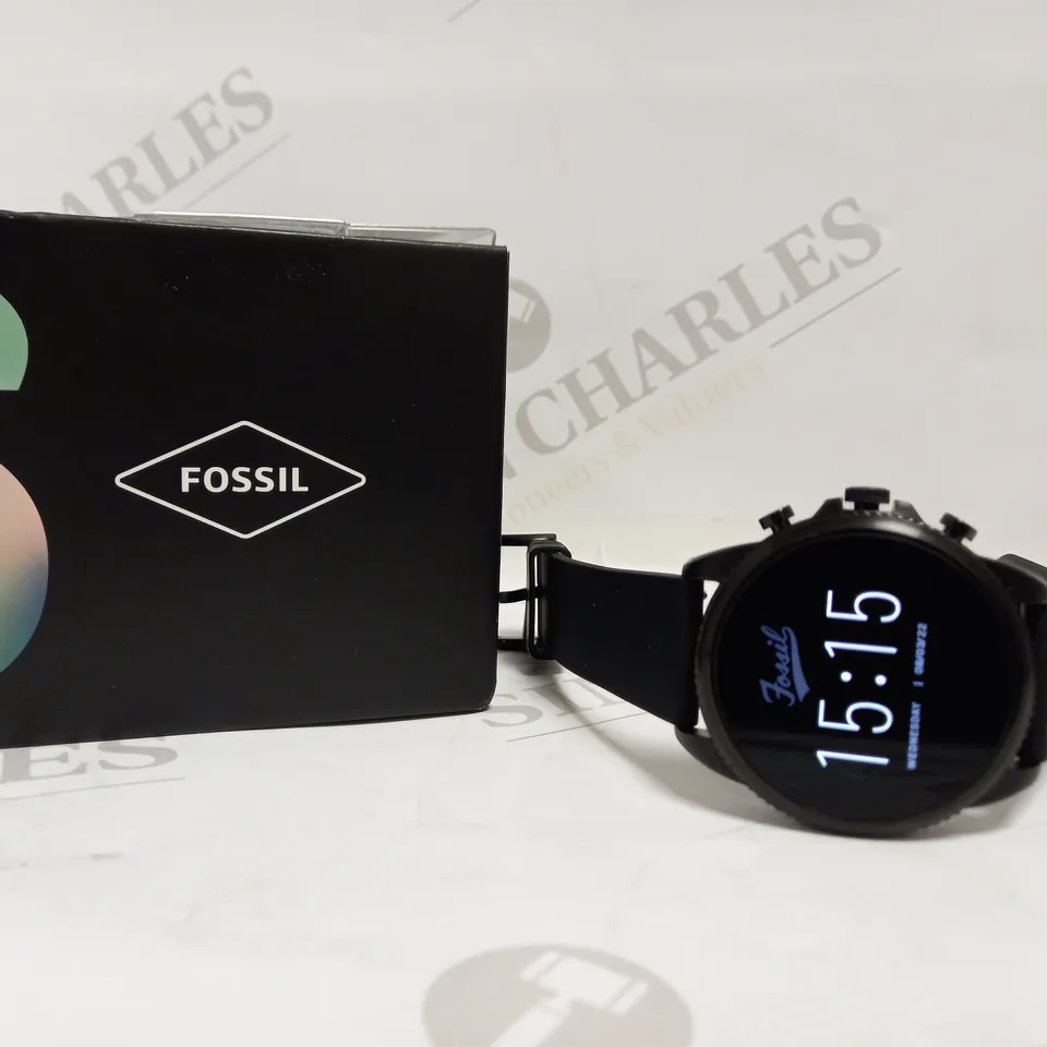 FOSSIL GEN 6 MENS SMARTWATCH SILICONE STRAP RRP £279