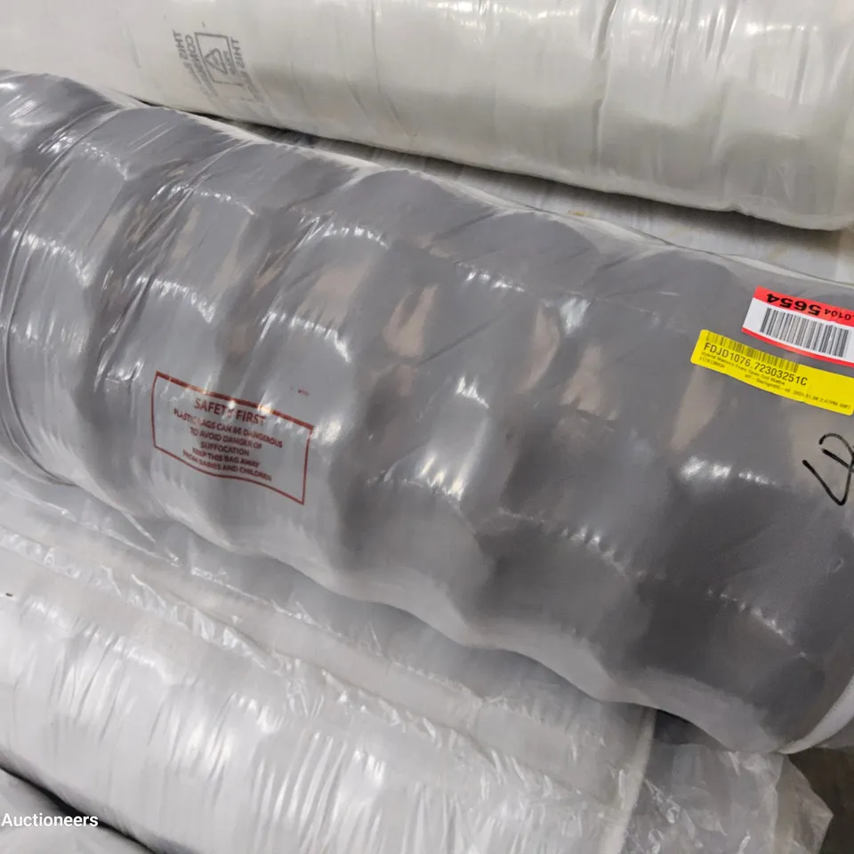 QUALITY BAGGED 2'6" SINGLE HYBRID MEMORY FOAM OPEN COIL MATTRESS