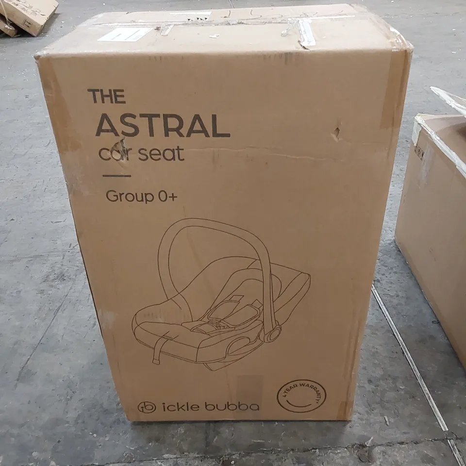 BOXED ICKLE BUBBA THE ASTRAL CAR SEAT