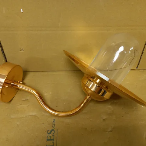 NORDLUX LUXEMBOURG OUTDOOR WALL LIGHT, COPPER