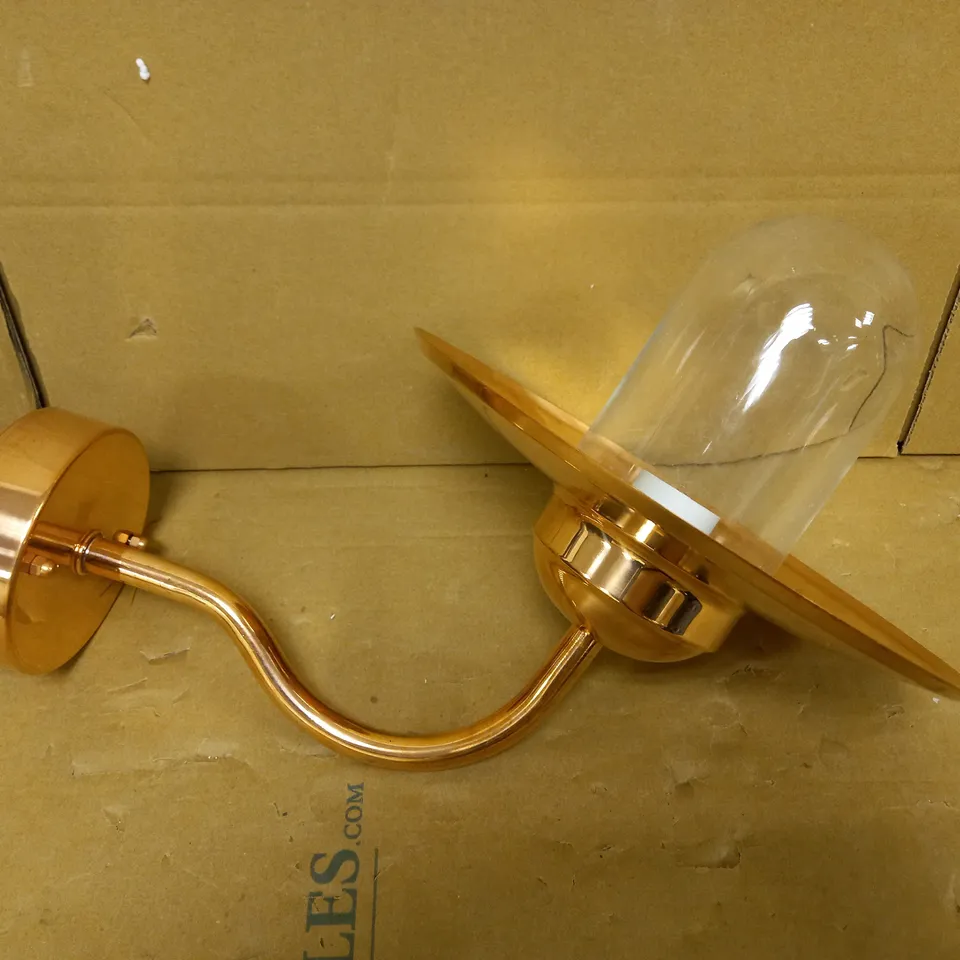 NORDLUX LUXEMBOURG OUTDOOR WALL LIGHT, COPPER
