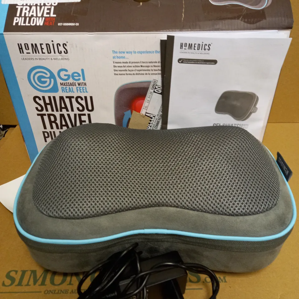 HOMEDICS SHIATSU TRAVEL PILLOW 