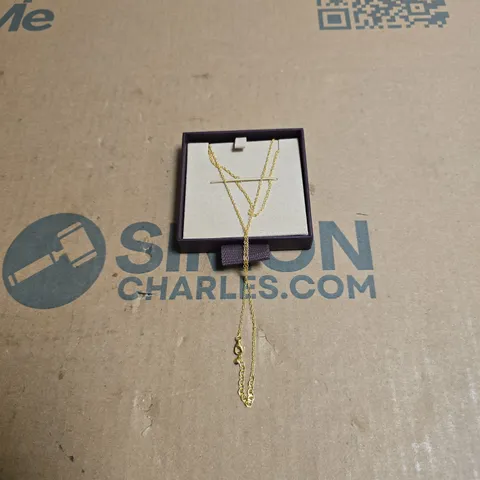 MONICA VINADER GOLD-TONE NECKLACE – BOXED