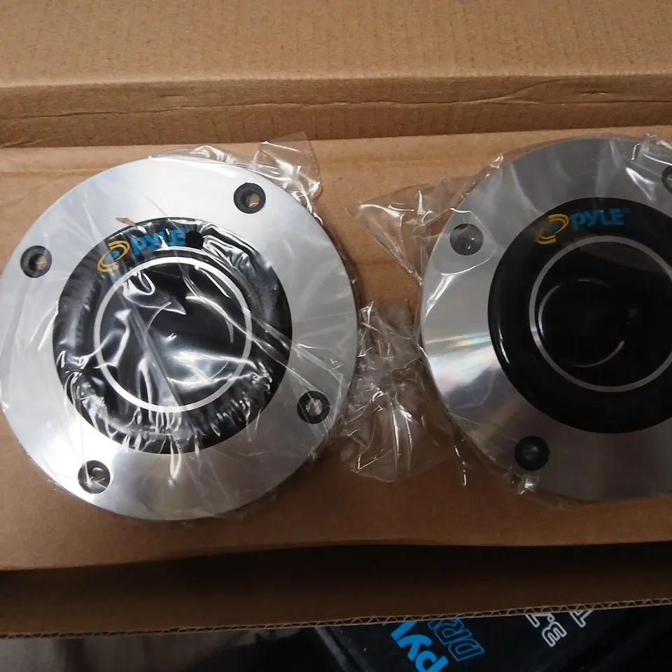 BOXED PYLE DRYVER 3.75" ALUMINIUM BULLET TITANIUM HORN TWEETER (PDBT19)