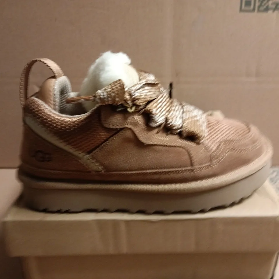 BOXED PAIR OF UGG TRAINERS - SIZE UNSPECIFIED
