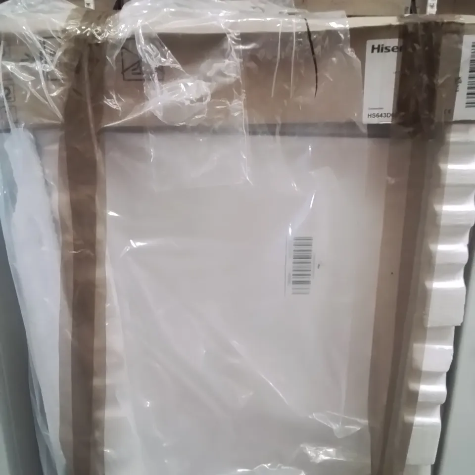 PACKAGED HISENSE HS643D60WUK 16 PLACE DISHWASHER