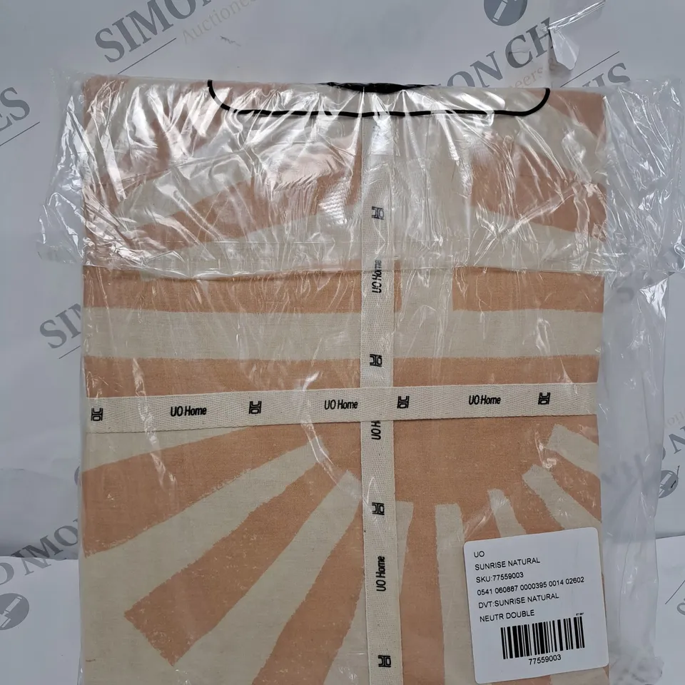 UO HOME SUNRISE NATURAL DUVET SET