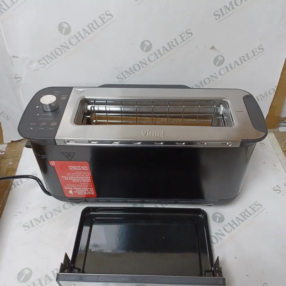 NINJA FOODIE 2 IN 1 TOASTER AND GRILL