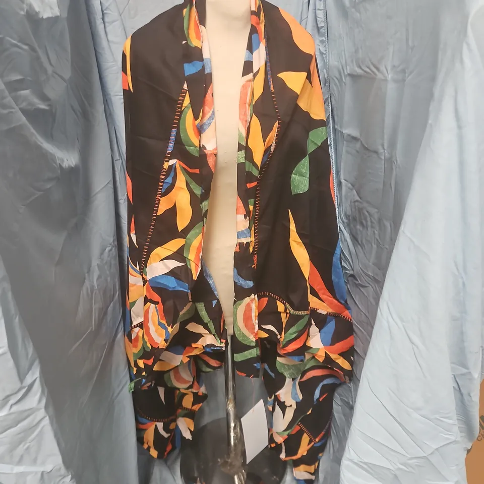 NEVER FULLY DRESSED BANANA SARONG IN BLACK - L/XL