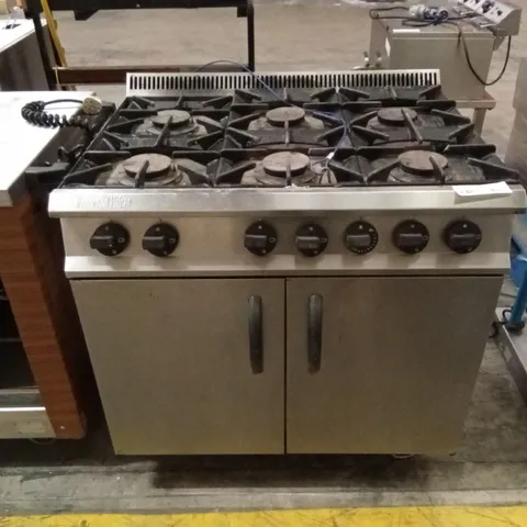 MOORWOOD VULCAN MV2RG90-OT-NG 6 BURNER RANGE