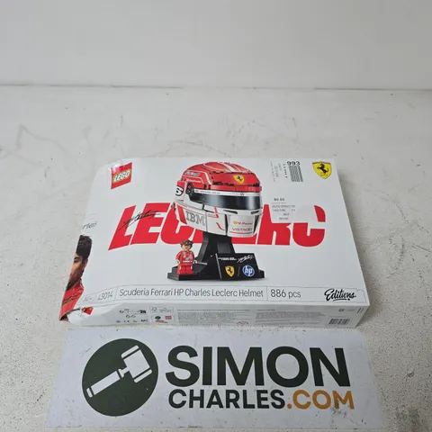 LEGO SCUDERIA FERRARI HP CHARLES LECLERC HELMET – 886 PCS (EDITION)