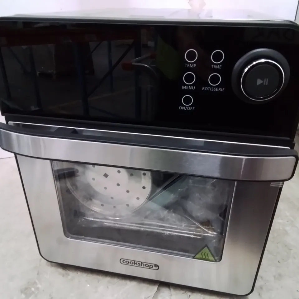 BOXED COOKSHOP AIR FRYER OVEN 14.5L WITH ACCESSORIES
