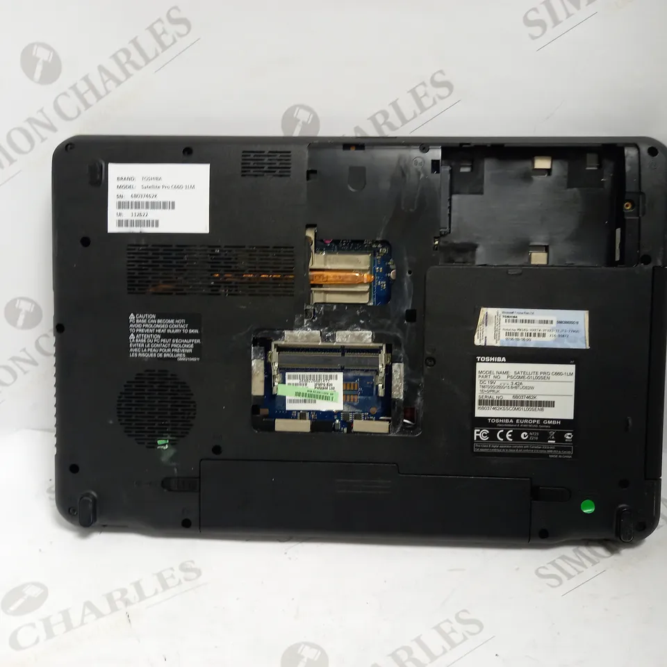 TOSHIBA SATELLITE PRO C660-1LM