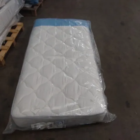 QUALITY BAGGED SINGLE 90cm AIRSPRUNG LUXURY QUILTED MEDIUM MATTRESS