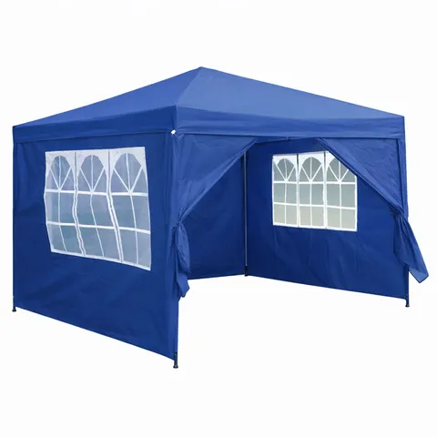 BOXED NEO BLUE 3M x 3M LIGHT WEIGHT EVENT GAZEBO CANOPY MARQUEE TENT
