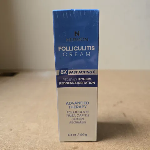 BOXED AND SEALED HERMON FOLLICULITIS CREAM – ADVANCED THERAPY 100 G
