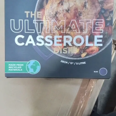 MASTERCLASS NON-STICK ALUMINIUM ROUND CASSEROLE DISH (1 BOX)