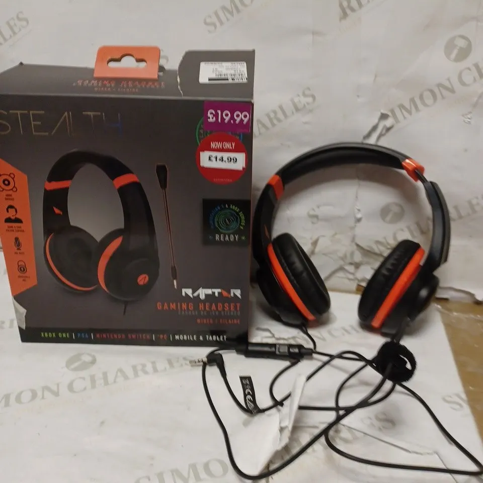 RAPTAR MULTIFORMAT GAMING HEADSET