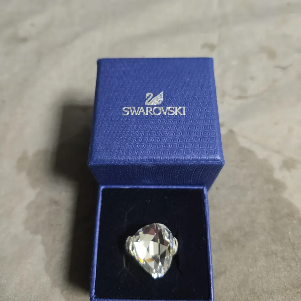SWAROVSKI CRYSTAL RING - BOXED 