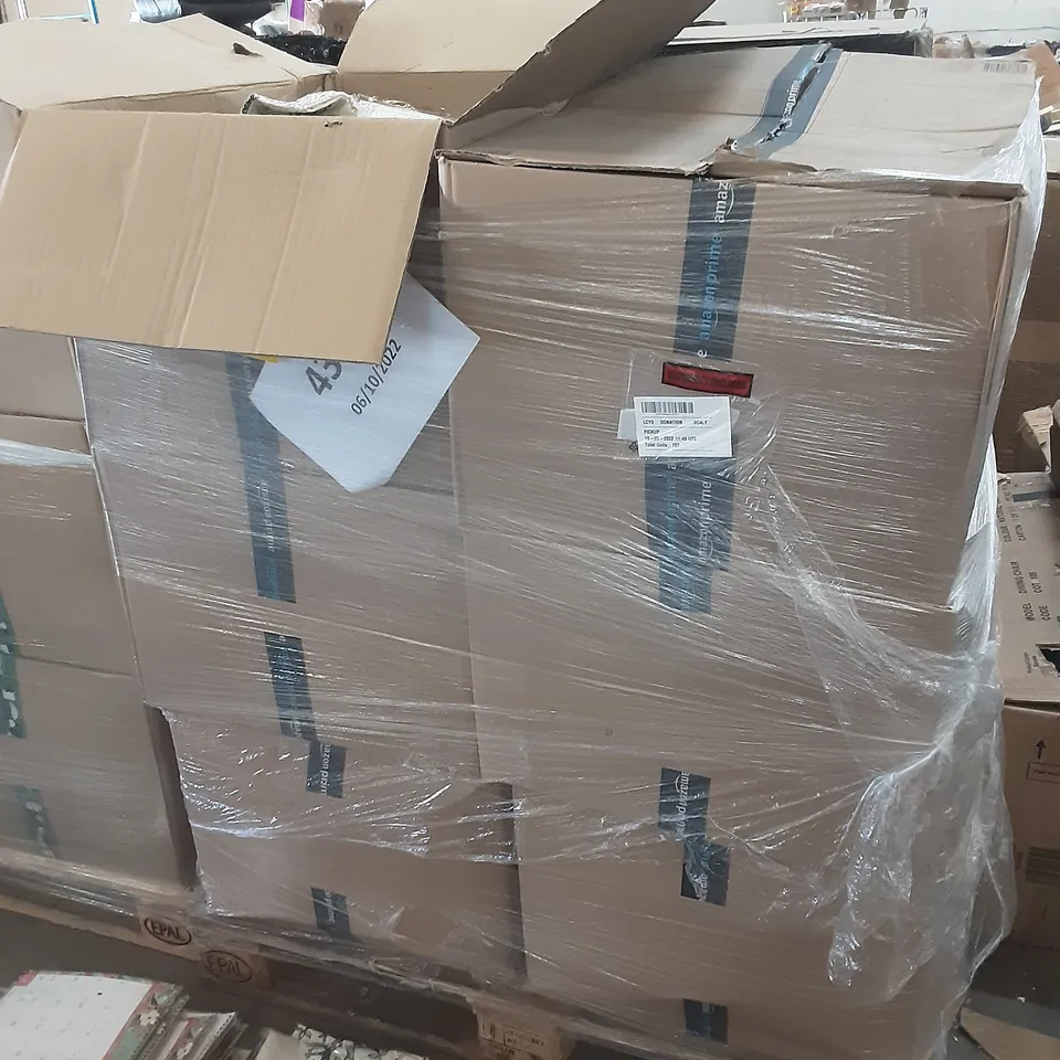 PALLET OF ASSORTED HOMEWARE ITEMS TO INCLUDE HEATER, CALENDARS, COOKING DRAINERS ETC