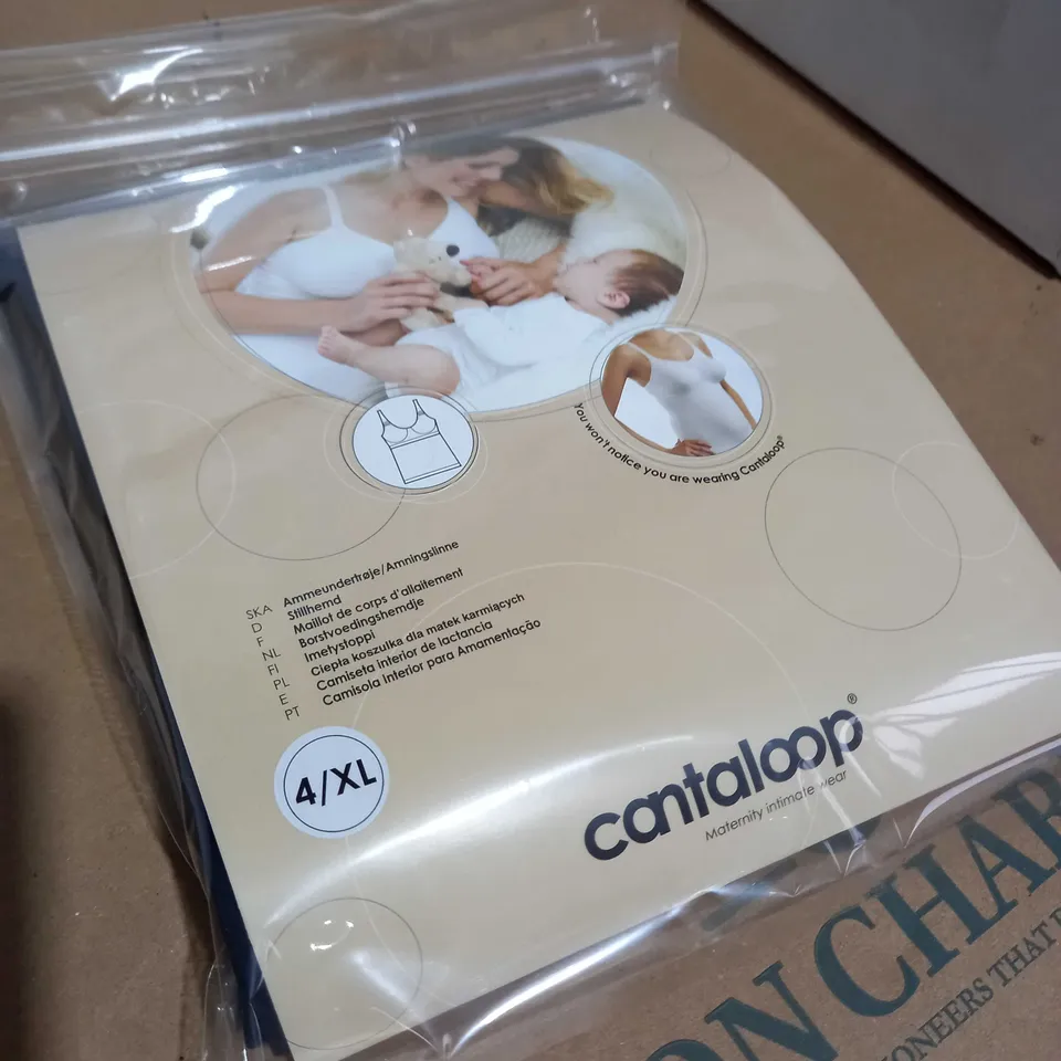 CANTALOOP NURSING CAMISOLE BLACK, XL APPROX. 10pc