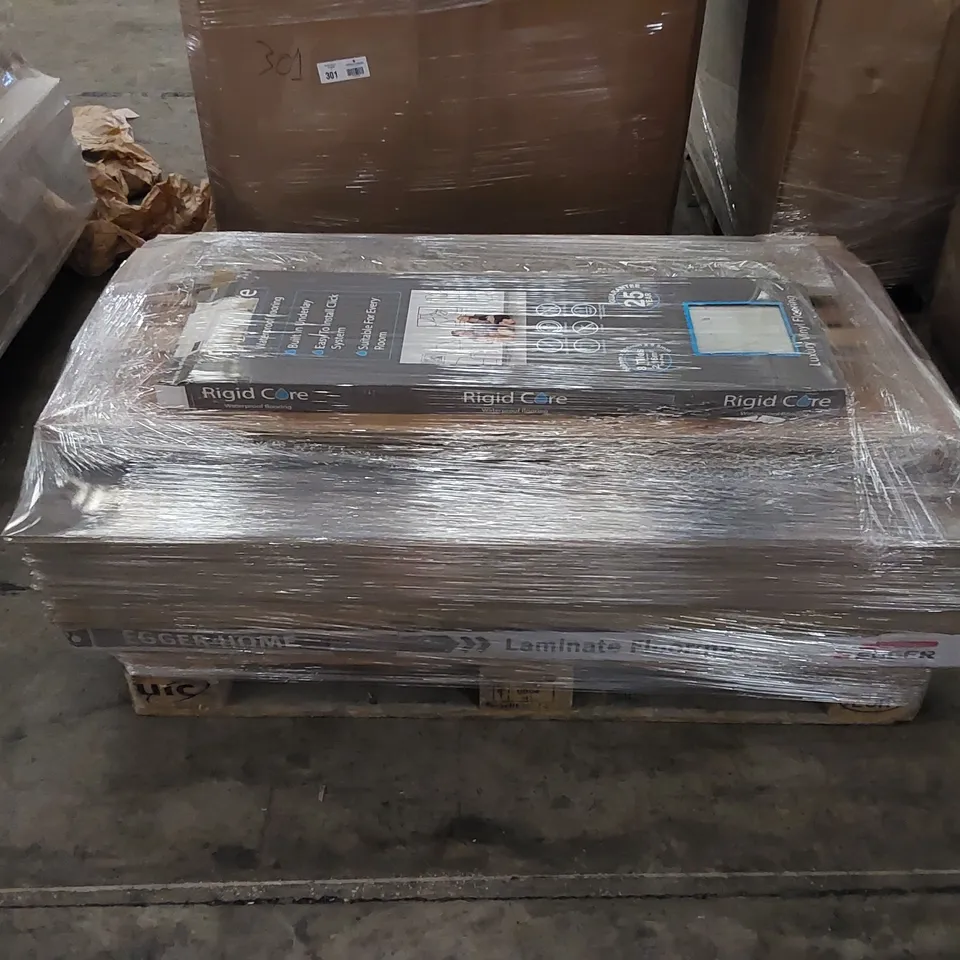 PALLET TO CONTAIN ASSORTED PACKS OF LAMINATE FLOORING AND SIMILAR PRODUCTS