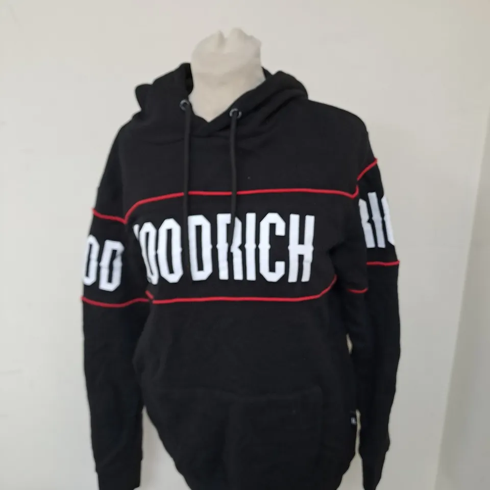 HOODRICH LOGO PRINT HOODIE SIZE S