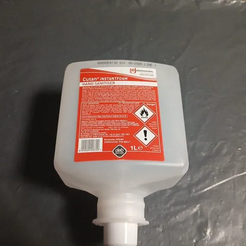CUTAN INSTANTFOAM HAND SANITISER 1L - X6 BOTTLES 