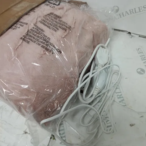 COZEE HOME HEATED BLANKET IN PINK