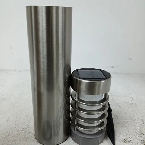 ORION BOLLARD SOLAR-POWERED OUTDOOR LIGHT β STAINLESS STEEL