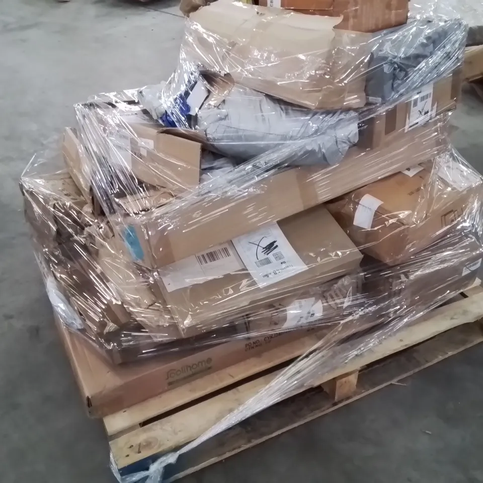 PALLET CONTAINING VARIOUS ASSORTED HOUSEHOLD CUSTOMER RETURNS 