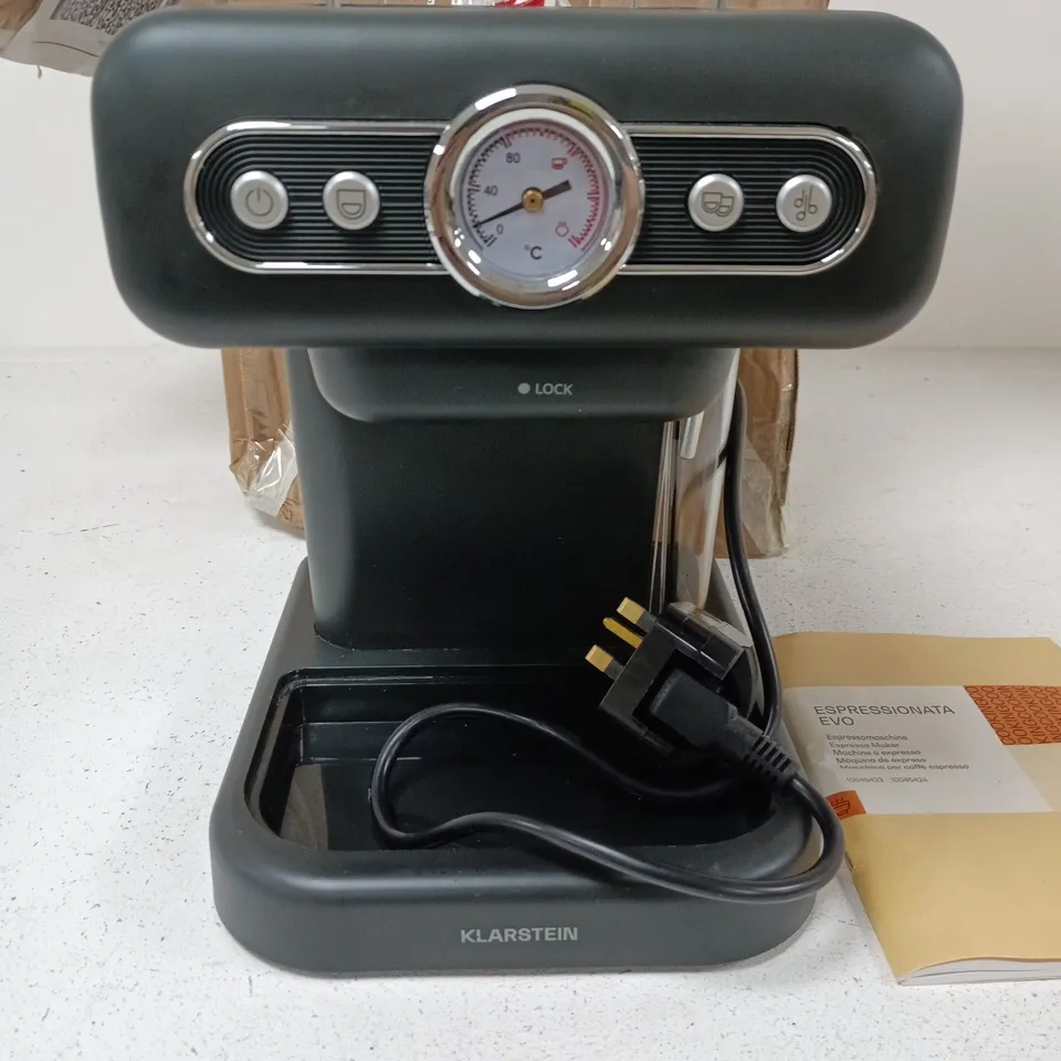 KLARSTEIN ESPRESSIONATA EVO ESPRESSO MACHINE