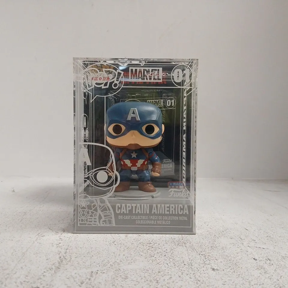 FUNKO POP! MARVEL CAPTAIN AMERICA DIE-CAST – LIMITED EDITION (SUMMER CONVENTION 2021)
