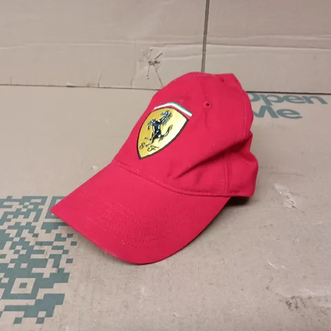 FERRARI CAP IN RED SIZE UNSPECIFIED