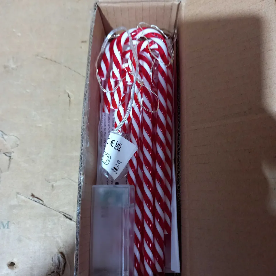 SANTA EXPRESS CANDY CANE LIGHT STRAND