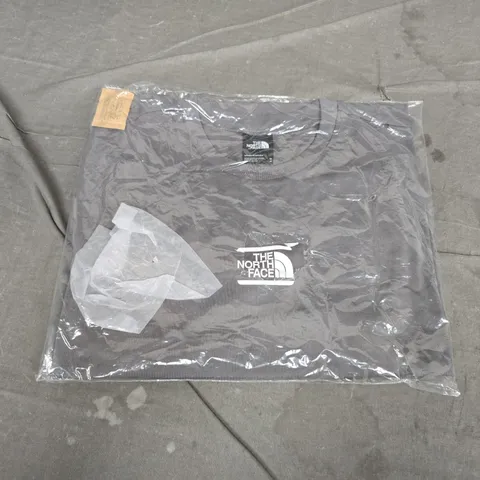BAGGED THE NORTH FACE MEN'S T-SHIRT – GREY, SIZE M