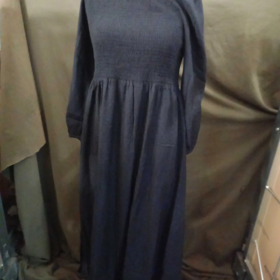 FAT FACE ADELE MIDI DRESS IN BLACK - UK 14R