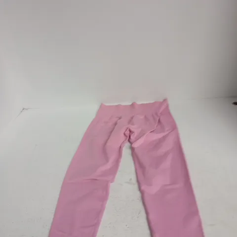 AYBL EMPOWER SEAMLESS LEGGINGS – BABY PINK – UK XL