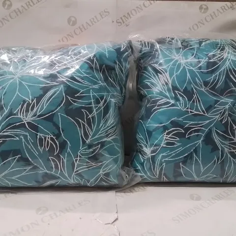 BRAND NEW SEALED OASIS CUSHION BLUE SET OF 2 