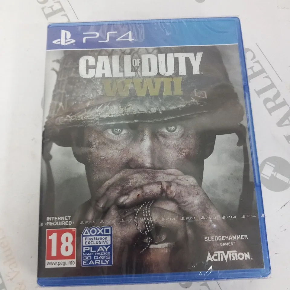 PLAYSTATION 4 CALL OF DUTY WWII