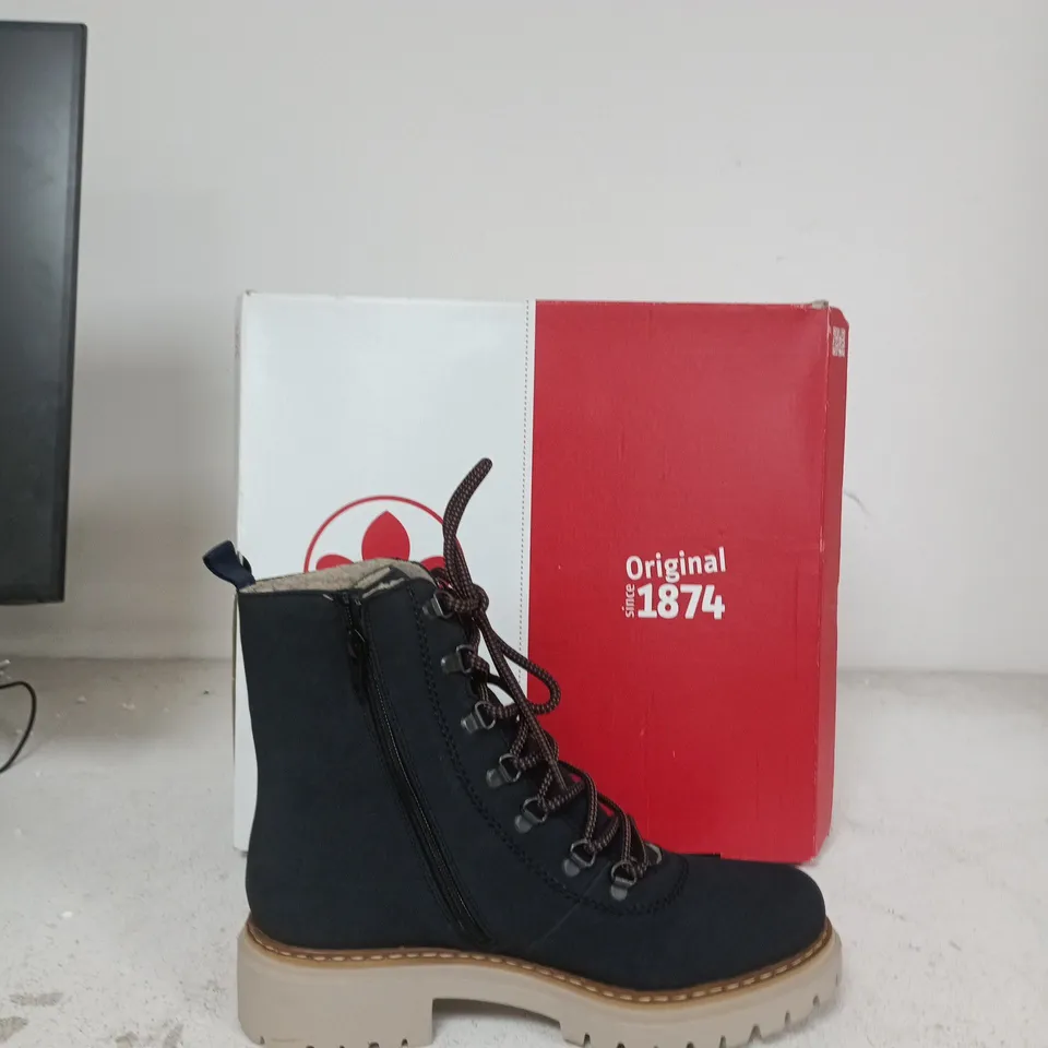 RIEKER BLACK WINTER BOOT – EU SIZE 39