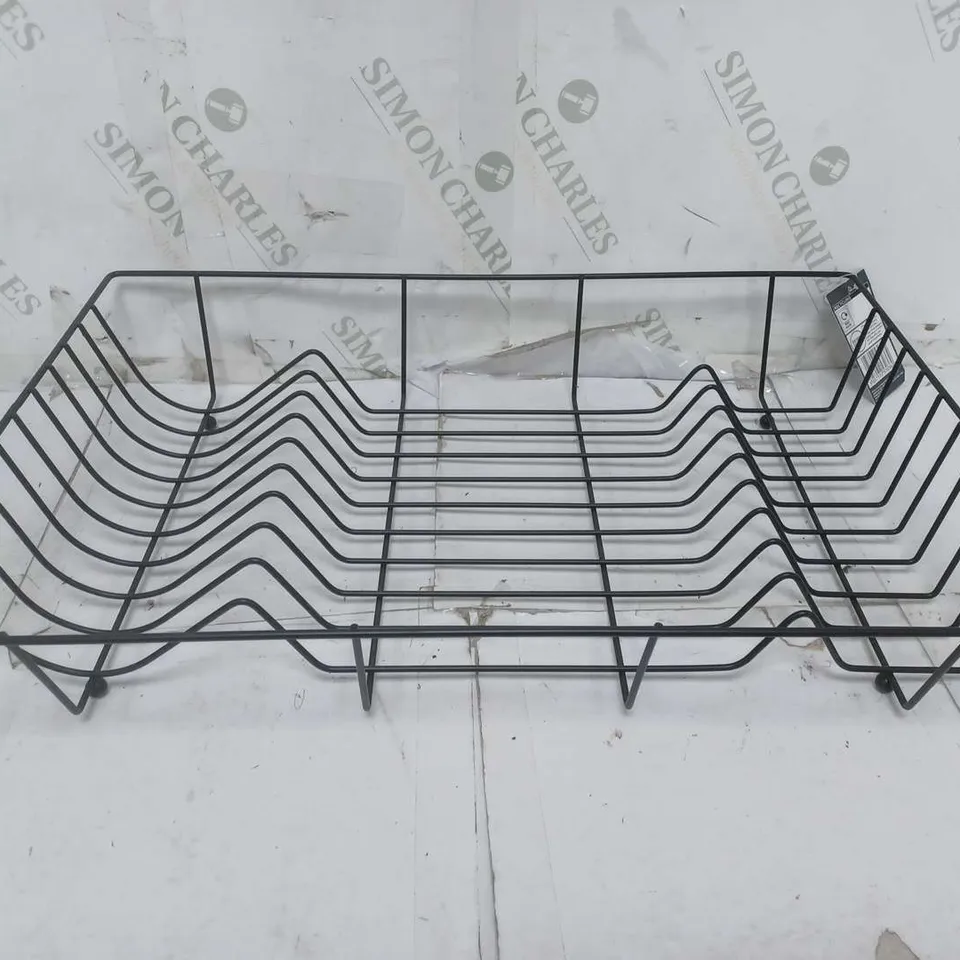 4 GEORGE HOME DISH DRAINER RACKS IN BLACK