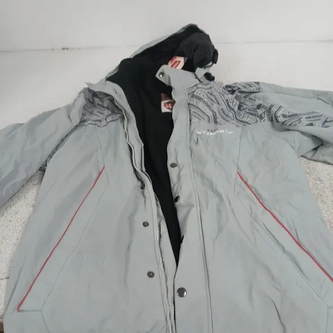 FLEXIFOIL GREY JACKET, SIZE M
