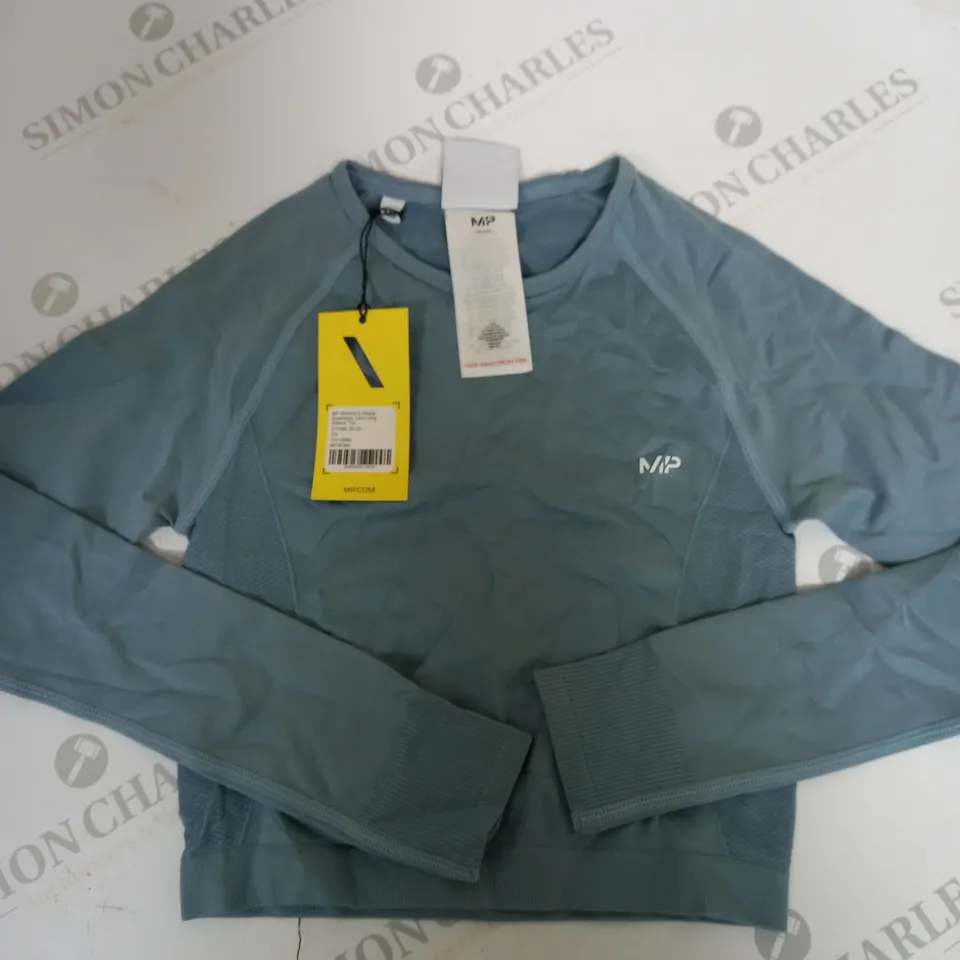 MP WOMENS SHAPE SEAMLESS ULTRA LONG SLEEVE TOP SIZE XS