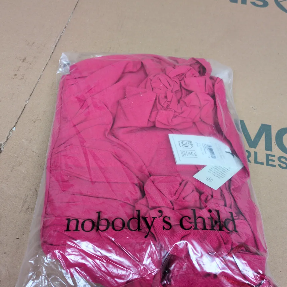 NOBODY'S CHILD VICTORIA MIDAXI DRESS - PINK, UK 10