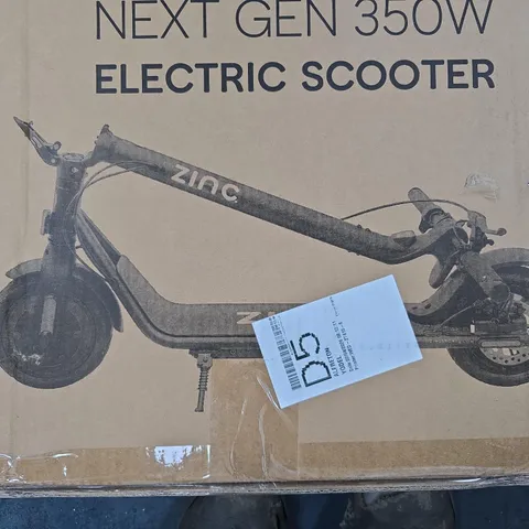ZINC NEXT GEN ELECTRIC SCOOTER WITH 350W MOTOR