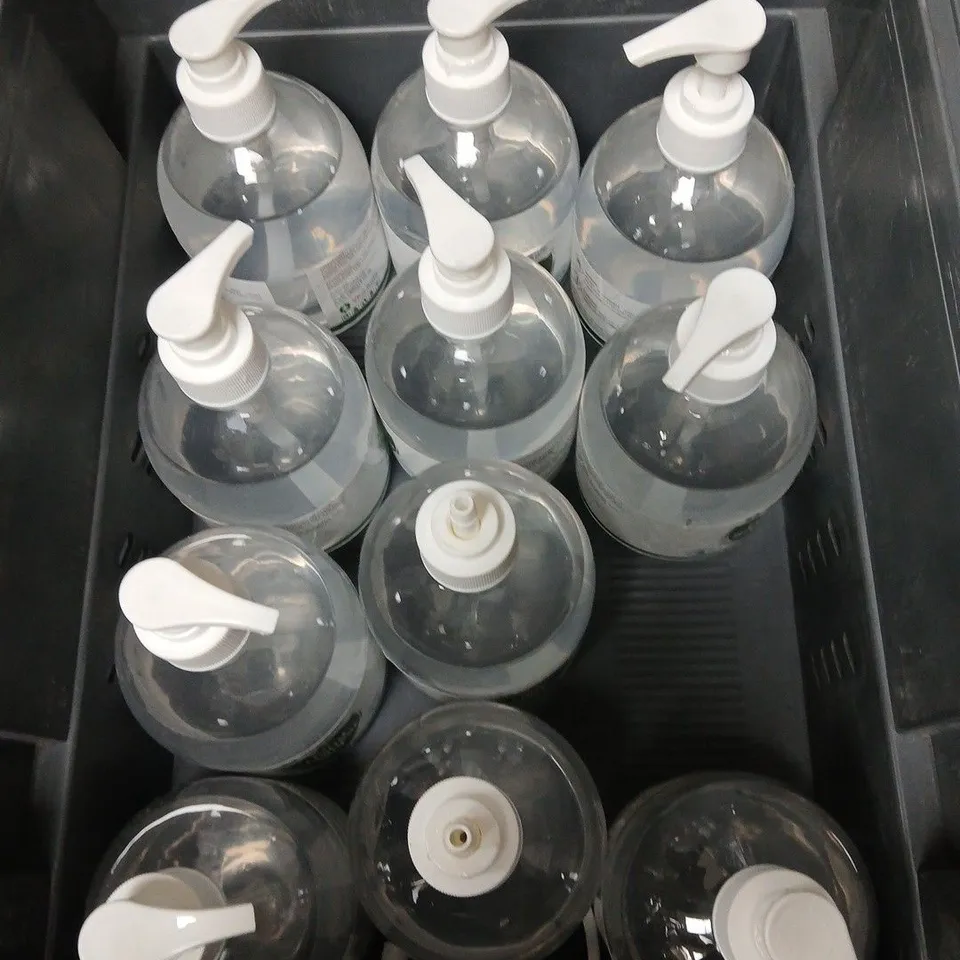 APPROXIMATELY 12 VIRA SAFE HAND SANITISER GEL - 500ML PER BOTTLE